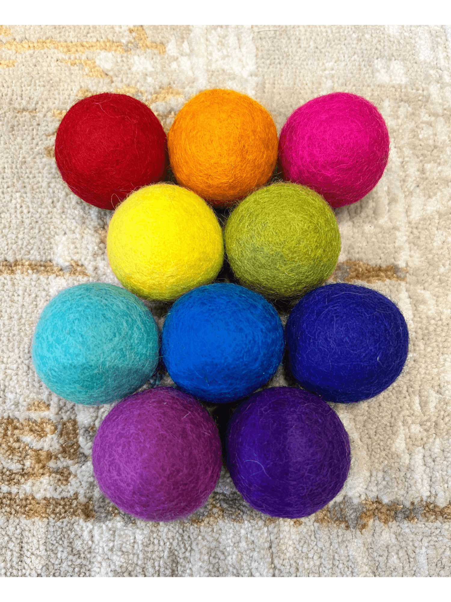 Rainbow Mix 2.5cm Balls – ppcraftsupplies