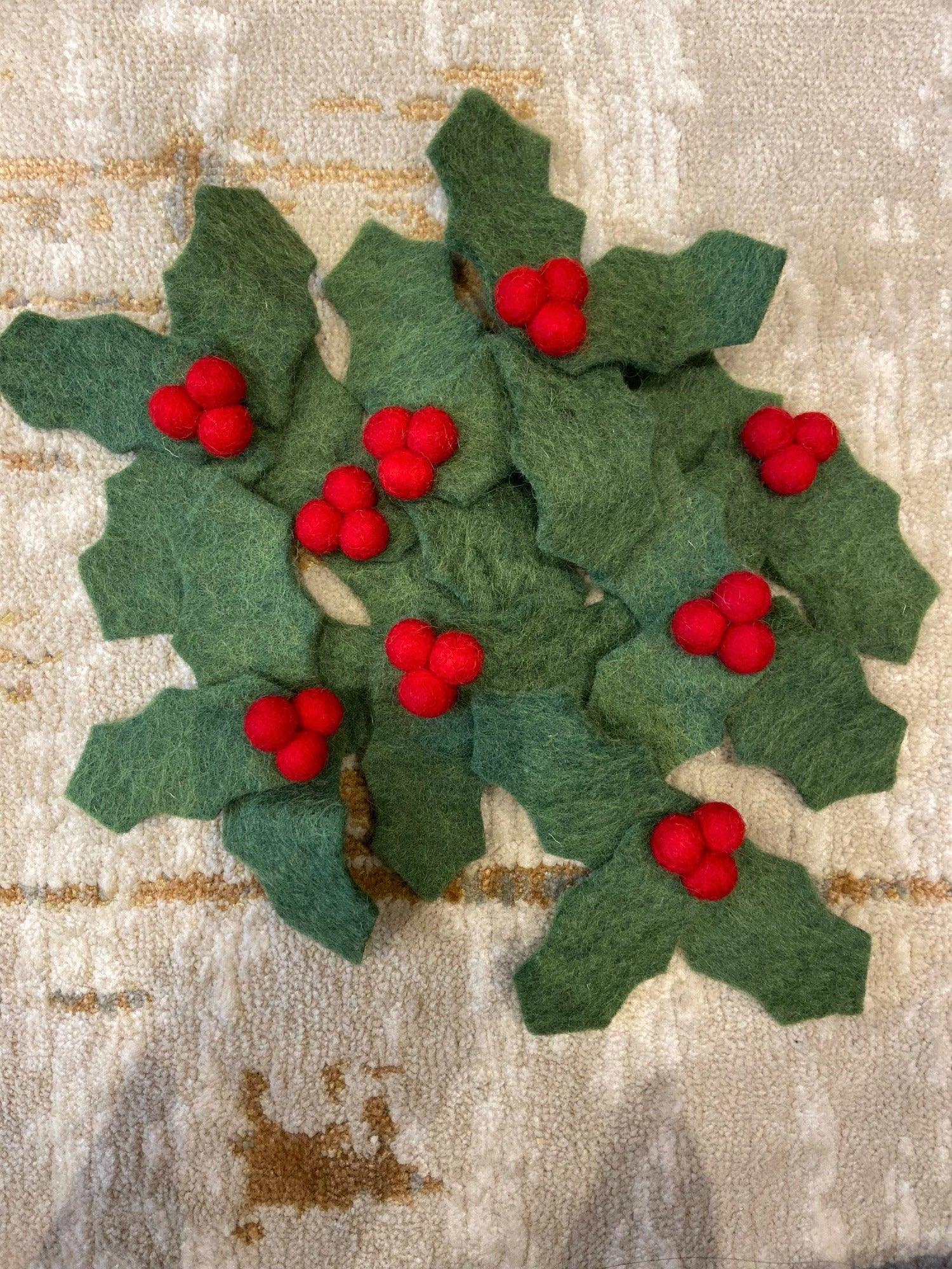 Christmas Holly - ppcraftsupplies